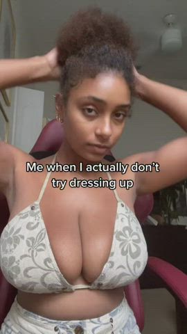 Big Tits Teen TikTok gif