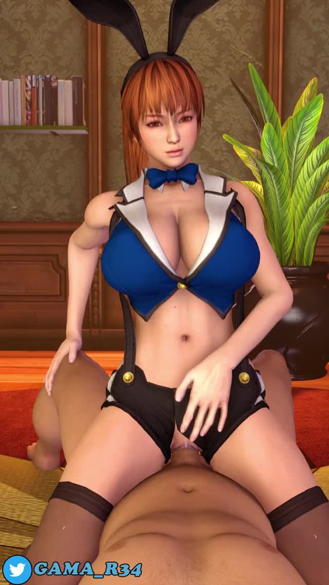 Bunnygirl Kasumi Riding Cowgirl (Gama) [Dead or Alive]