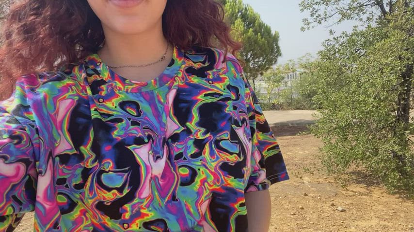 This shirt is perfect for a quick flash [18]