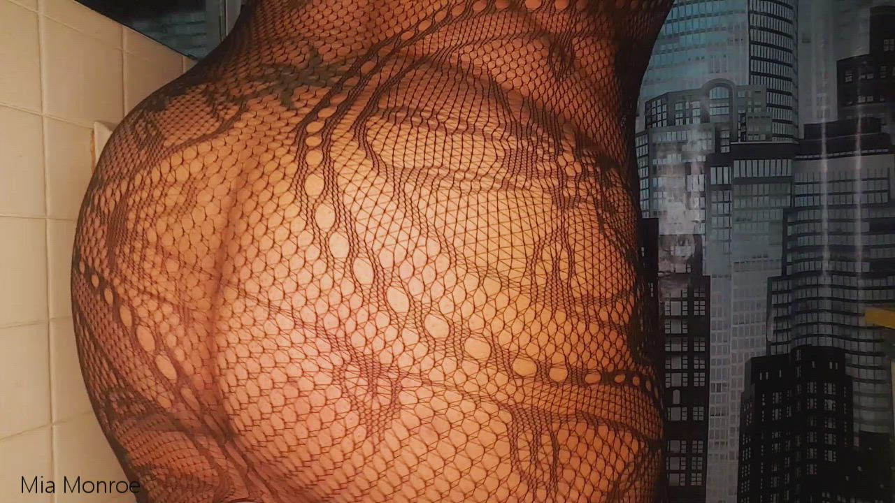 Big Ass Fishnet Tattoo gif