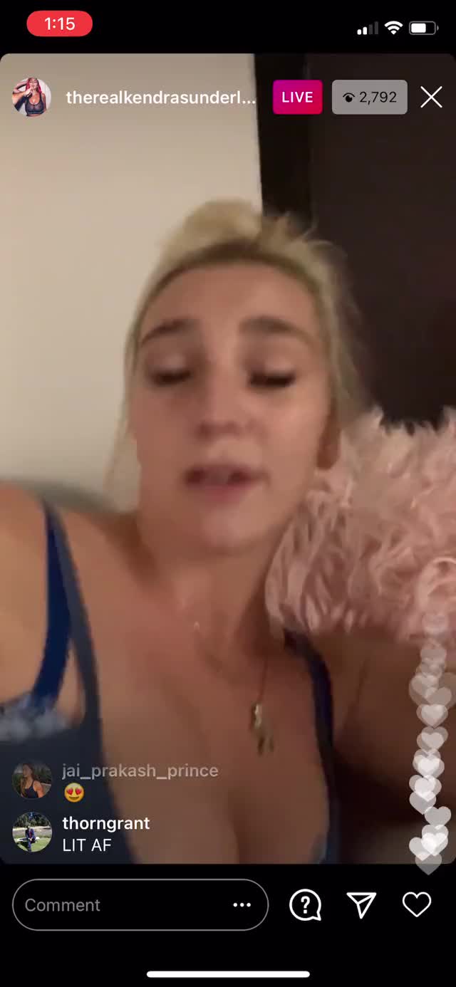 “I’m lit. Since this is all you guys care about” - Instagram Live, December
