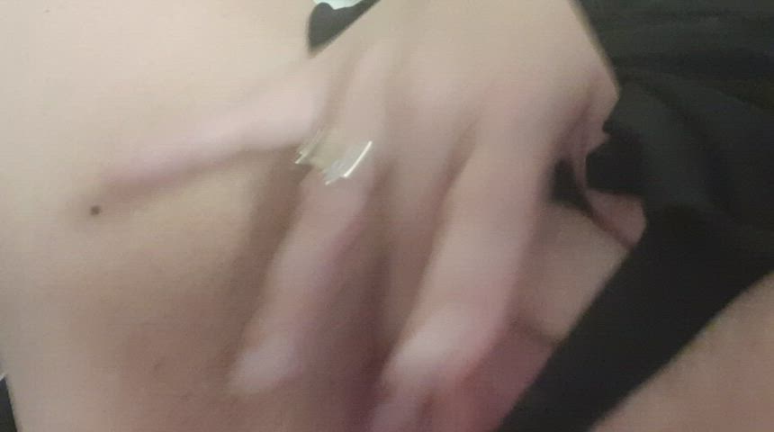Fingering MILF Orgasm gif