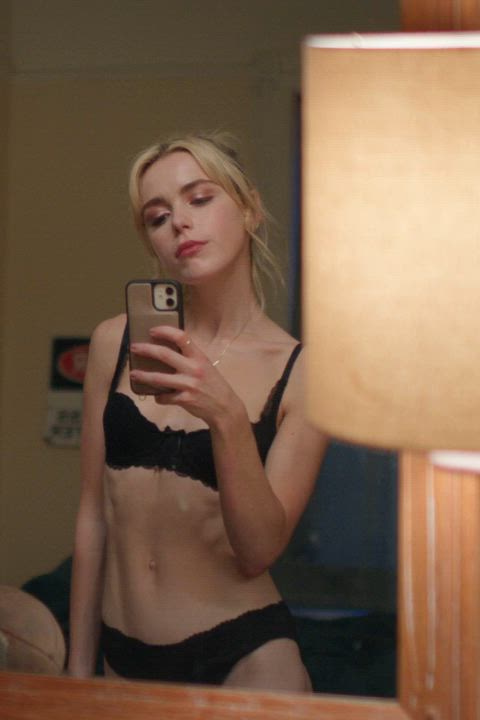 celebrity kiernan shipka underwear gif