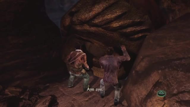 Nathan Drake + Harry Boulder Push