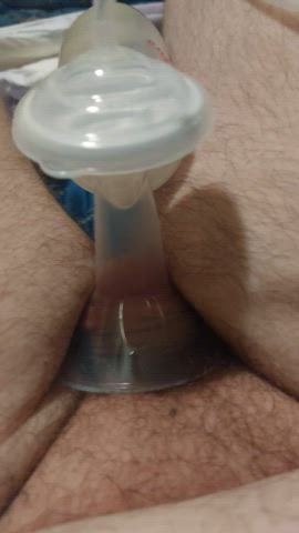 cock homemade sissy solo gif