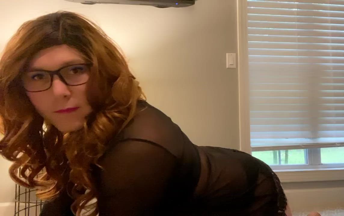 crossdressing trans twerking gif