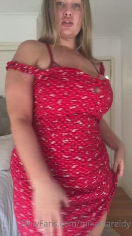 BBW Chubby Dress gif