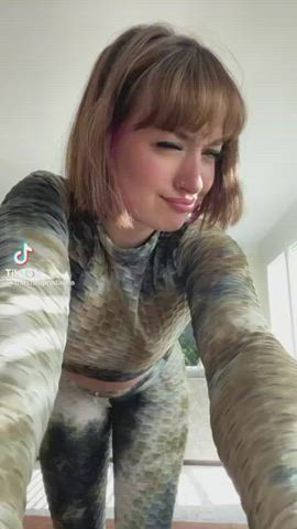 Small Tits TikTok Twerking gif