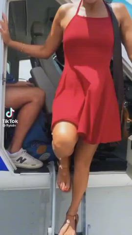 Candid TikTok Upskirt