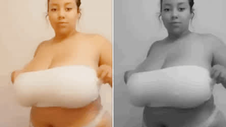 Big Tits Boobs Huge Tits Natural Tits gif