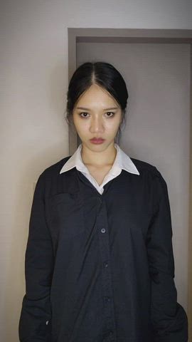 Asian Wednesday Addams