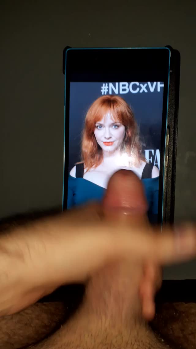 Christina Hendricks Cum Tribute