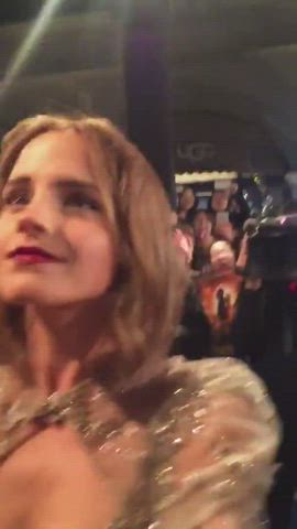 Boobs Cute Emma Watson gif