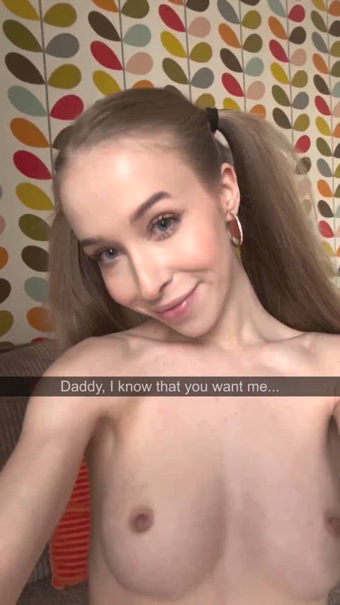 daughter petite pigtails gif