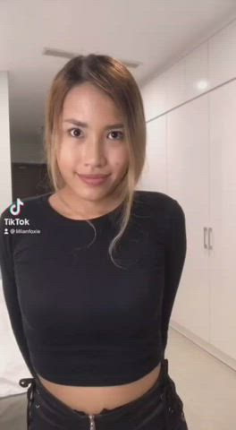 Asian Nude Small Tits TikTok Tits gif