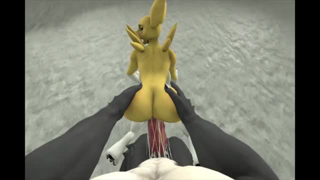 renamon doggy pov