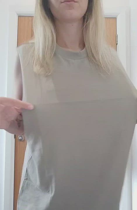 Is petite blonde with big tits your usual type? ?