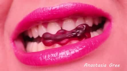 Fetish Lips Lipstick Lipstick Fetish Tongue Fetish gif