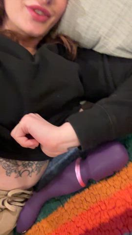 big tits boobs sex toy tattoo tease vibrator white girl dildos just-boobs gif