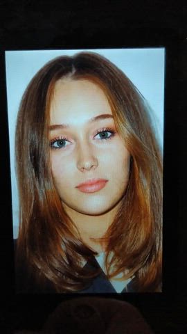 alycia debnam-carey brunette celebrity cum cumshot facial tribute gif