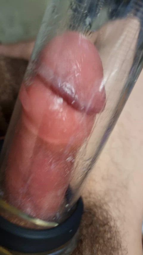 Milking a thick dick