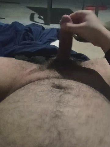 bbc big dick masturbating gif