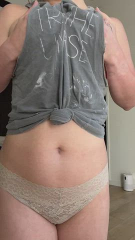 braless nipples titty drop gif