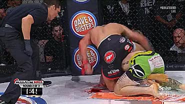 Adam Piccolotti Chokes Opponent