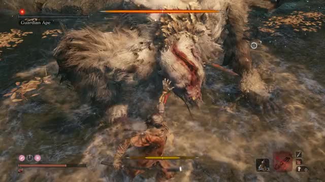 Sekiro - Guardian Ape Deathblow (Phase 1)