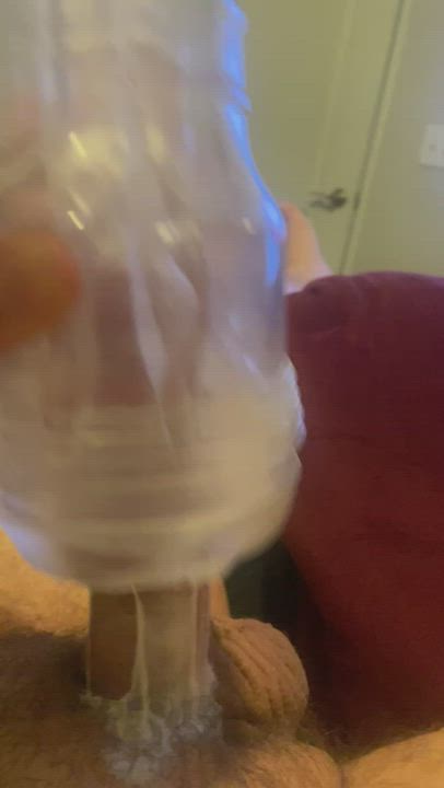 Creampie Cum Fleshlight gif