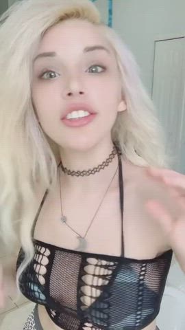 Blonde Dancing TikTok gif