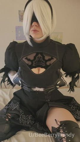 2B from Nier: Automata by BeeBerryWendy
