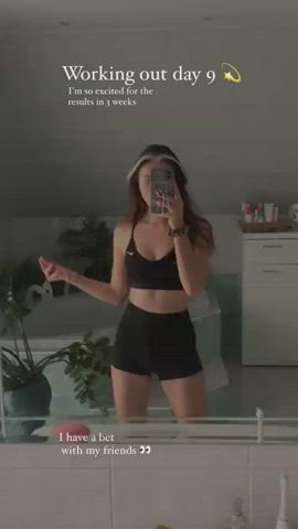 Bra Legs Teen gif