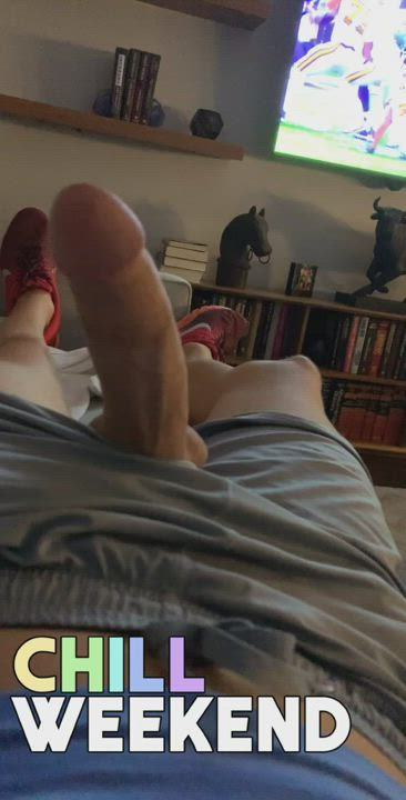 Big Dick Erection Football Jock Tall gif