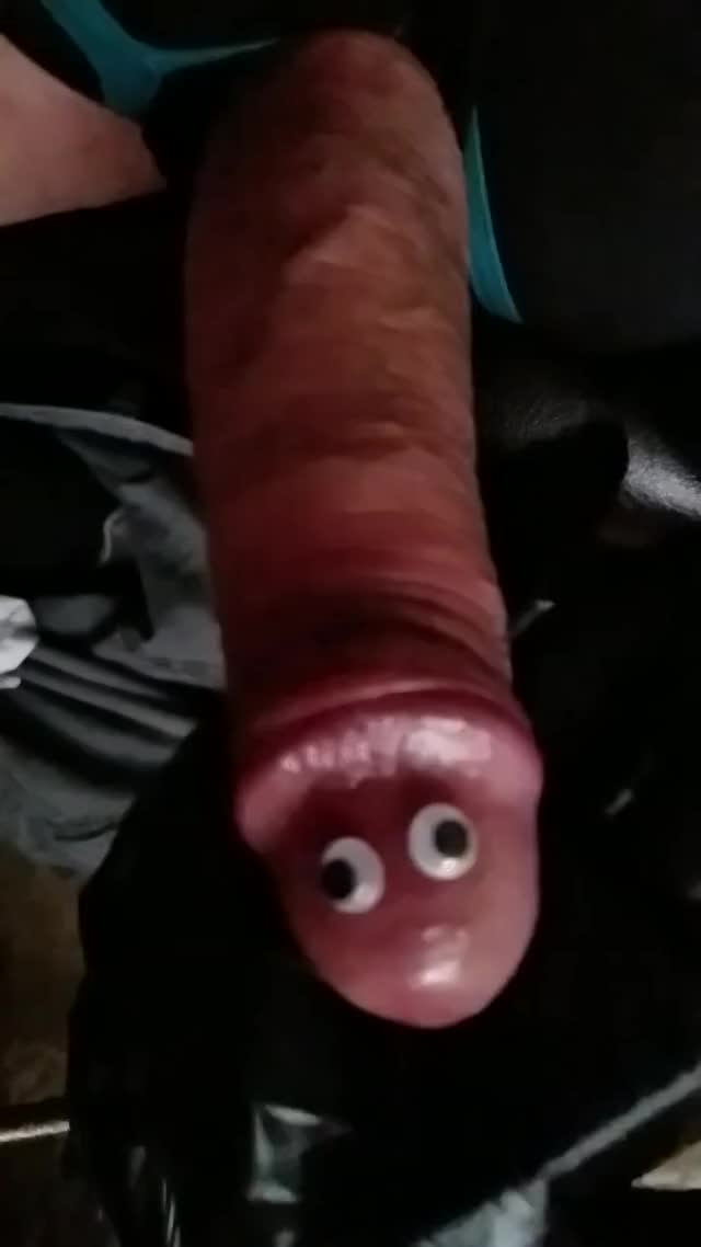 googly eyed dong gif