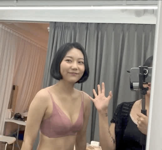 asian cheating cuckold cuckquean girlfriends laughing mirror teasing watching gif