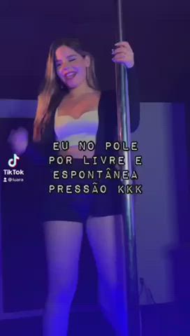 Anitta Ass Pole Dance gif