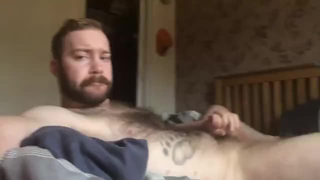 Hairy Otter Jerking Off