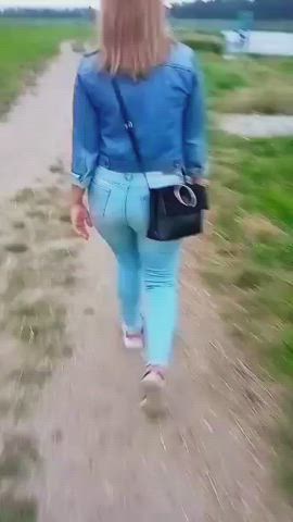 Ass Big Ass Blonde Jeans gif