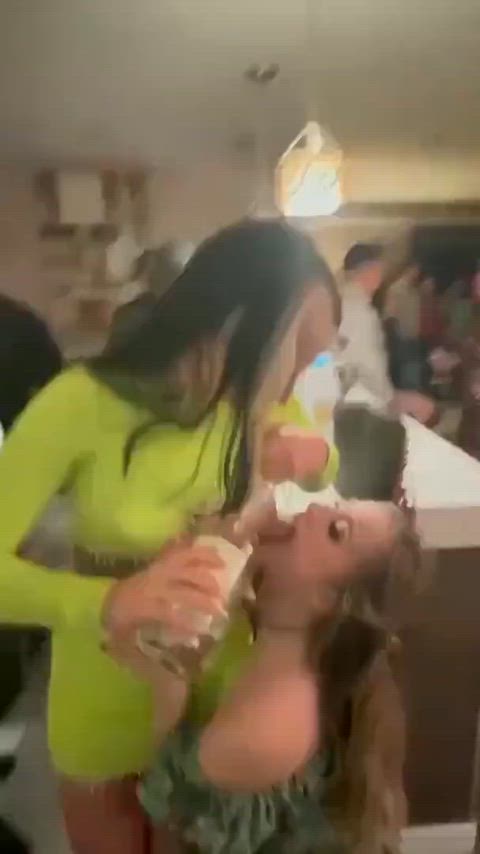 Sluts at a party!