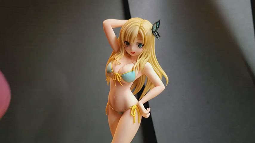Anime Art Bikini Cum Cumshot Sex Toy Tribute gif