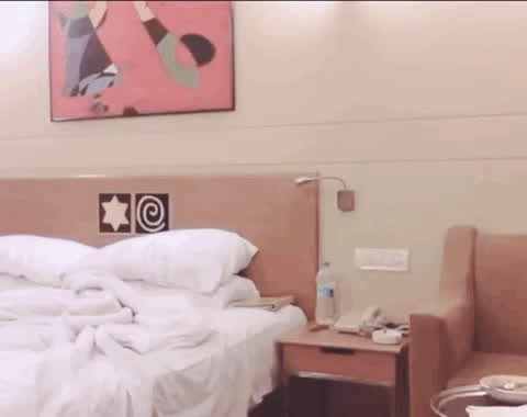 Ass Bubble Butt Hotel Hotwife Indian NSFW gif