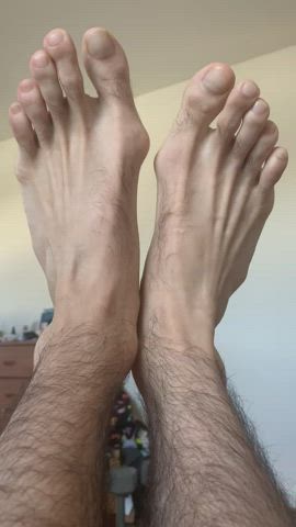 amateur feet feet fetish hairy homemade gif