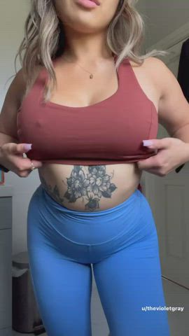 Big enough to titty fuck?