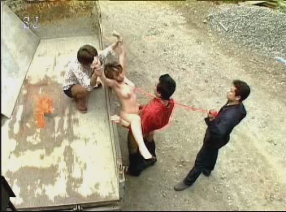 Gangbang Japanese Outdoor gif