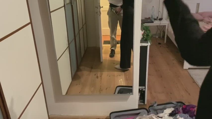 Blowjob Czech Handjob Mirror POV Porn GIF by merdemerdesex