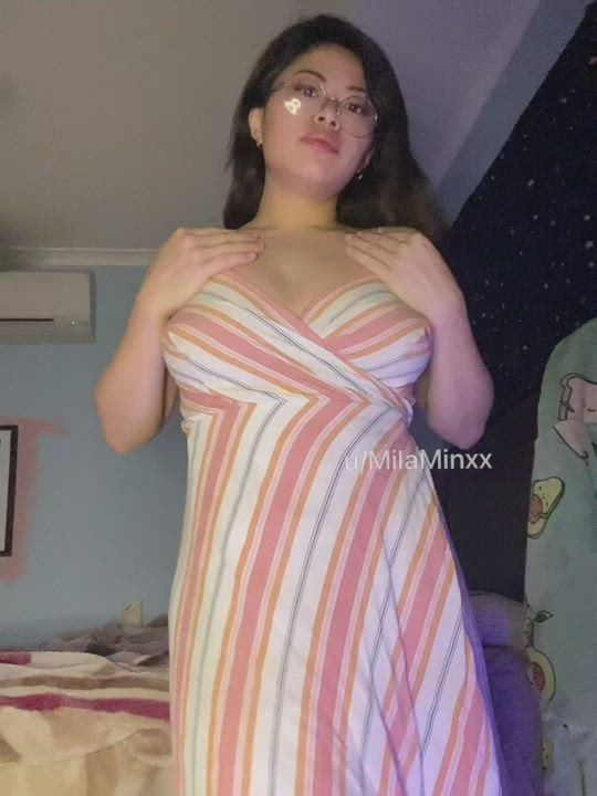 Do you like my new dress? Or prefer what’s underneath