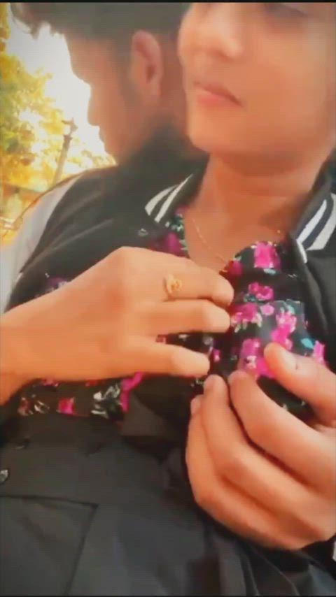 boobs boyfriend embarrassed erotic girlfriend indian nipple public small tits r/caughtpublic