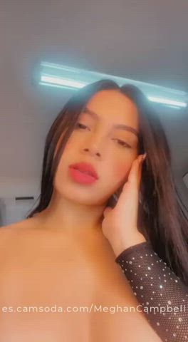 big tits camsoda camgirl colombian latina natural natural tits tease tits gif