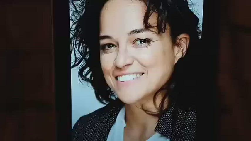 cum michelle rodriguez tribute gif